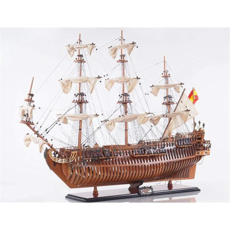Open Hull Ship Model