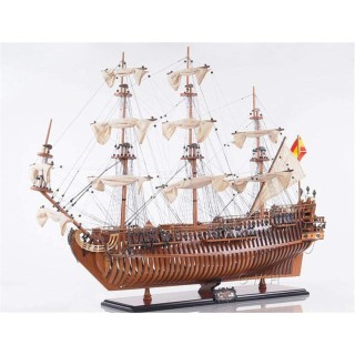 Open Hull Ship Model