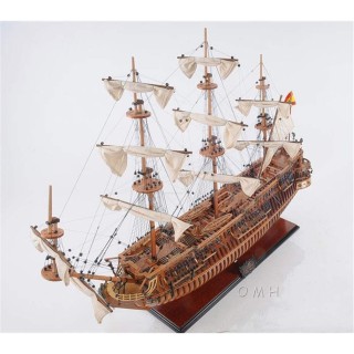 Open Hull Ship Model