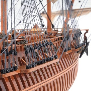 Open Hull Ship Model