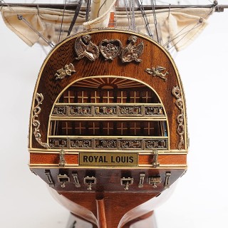 Vintage Modern Crafts Royal Louis E.E. Ship Model