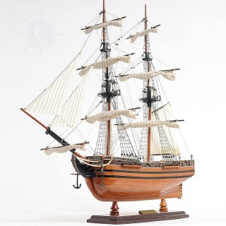 Vintage modern craft wooden boat