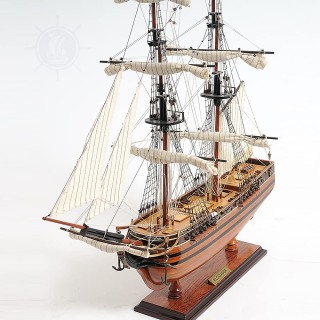 Vintage modern craft wooden boat