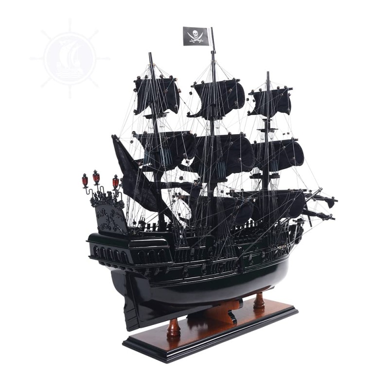 Black Pearl Pirate Ship Model Collectible