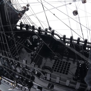 Black Pearl Pirate Ship Model Collectible