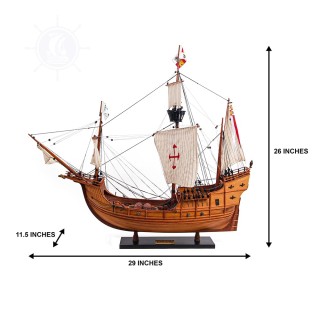 Santa Maria Columbus Ship Model