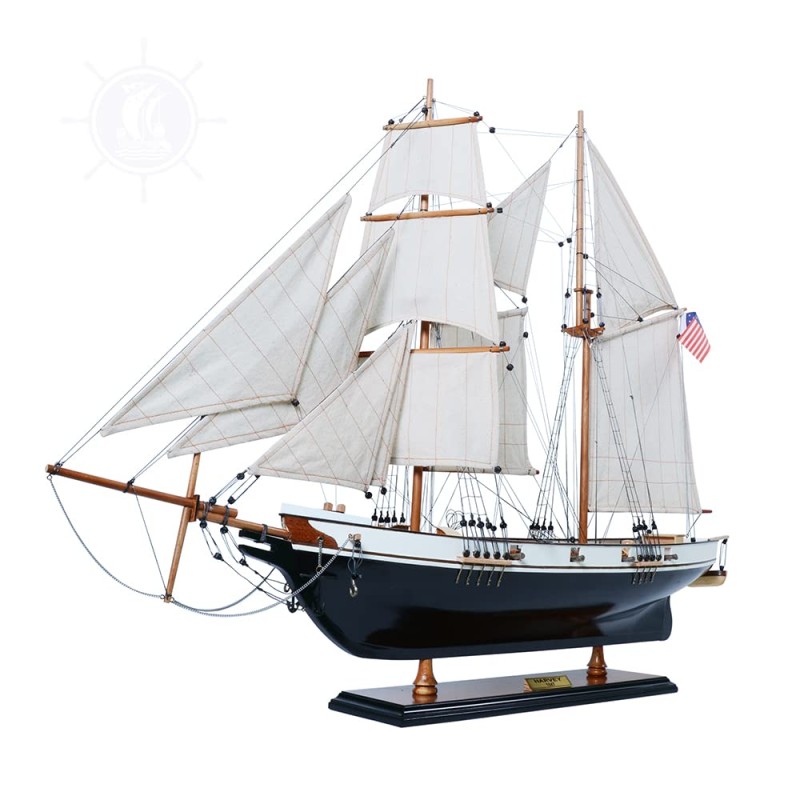 Old modern craft Harvey ship model