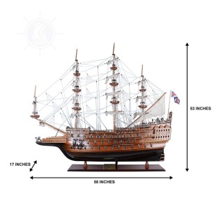 Model of the ship "Ocean Monarch"