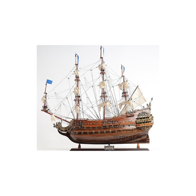 Wooden tall ship model