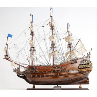 Wooden tall ship model