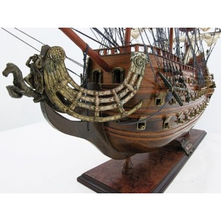 Wooden tall ship model